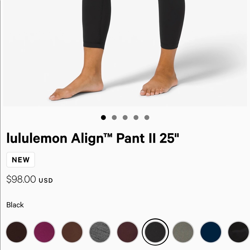 Lululemon Align Pant 25”